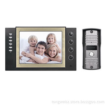 Wired Doorbell System, Adjustable Talk Volume and Ringing, Calling and Unlock DoorNew